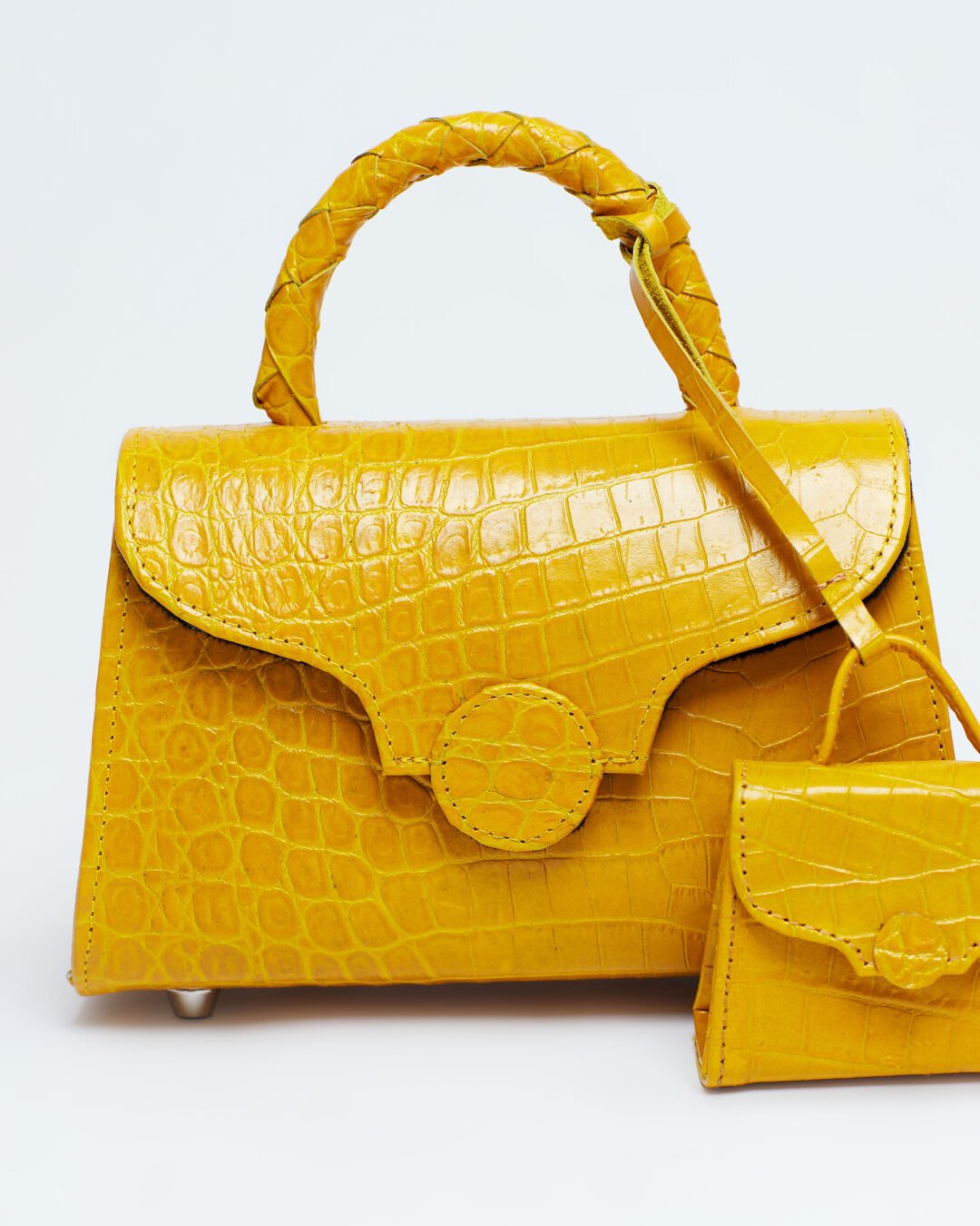 Meridian Bag Charm - Yellow - Image 4
